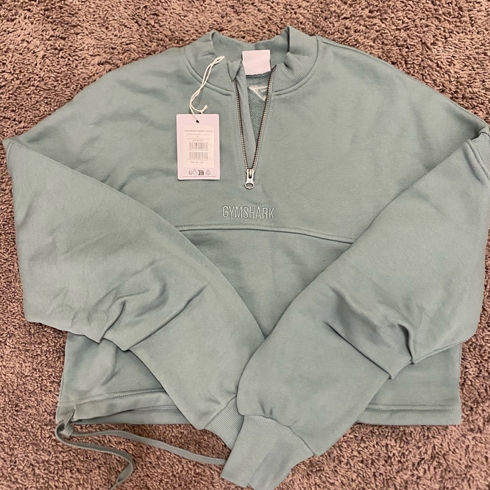 Gymshark loop back sweat crew